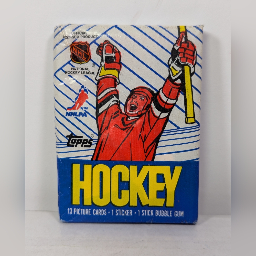 Vtg Topps 1989 NHL Hockey Trading Cards Pack